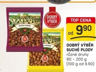 Suché plody Dobrý Výběr