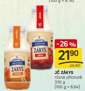 Zákys Jihočeský ochucený Madeta
