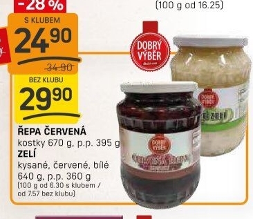 Zelí červené Dobrý Výběr