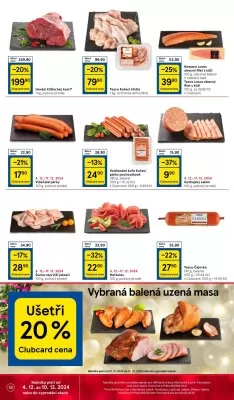 akční leták Tesco 4.12.2024-10.12.2024