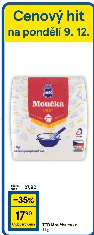 Cukr moučka TTD