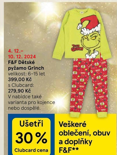 Dětské pyžamo F&amp