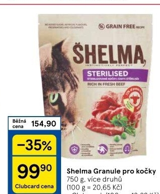 Granule pro kočky Shelma