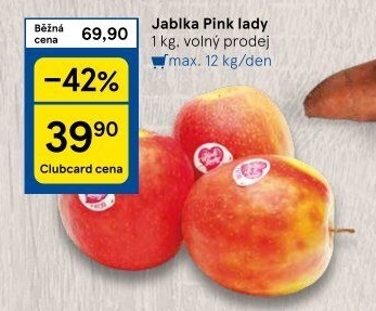 Jablka Pink lady
