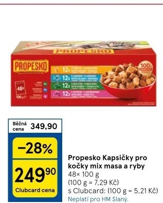 Kapsičky pro kočky Propesko
