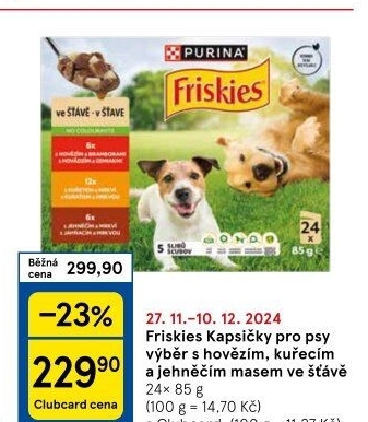 Kapsičky pro psy Friskies