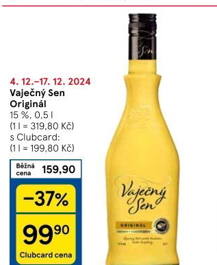 Likéry Vaječný sen Palírna U Zeleného Stromu