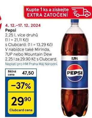 Limonáda Pepsi
