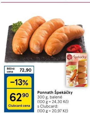 Špekáčky Ponnath