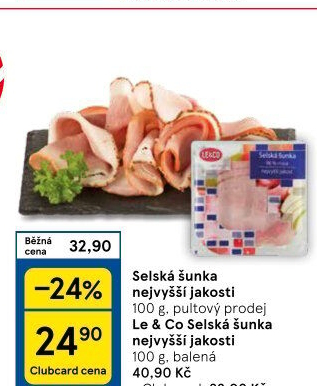 Šunka selská nejvyšší jakosti