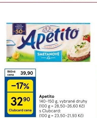 Sýr tavený Apetito