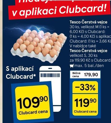 Vejce M Tesco
