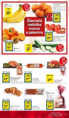 akční leták Tesco 4.12.2024-10.12.2024