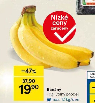 Banány - Tesco akcniletaky.com