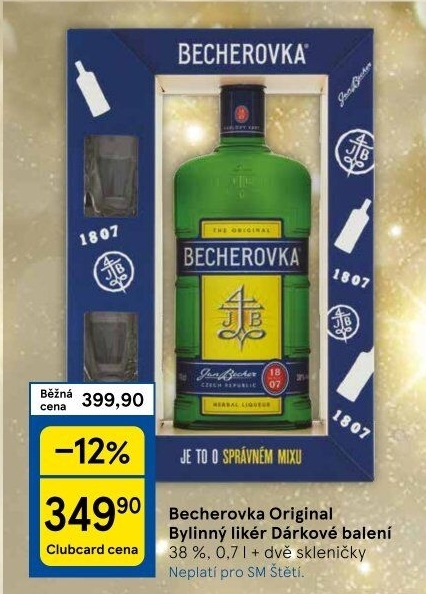 Becherovka - dárkové balení