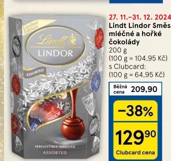 Bonboniéra Pralinky Lindor Lindt