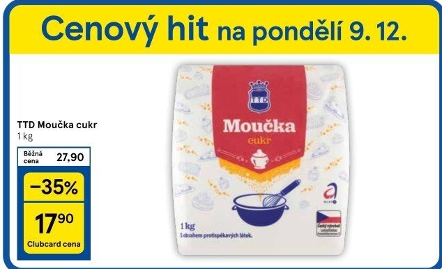 Cukr moučka TTD