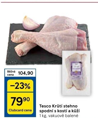 Krůtí stehna Tesco