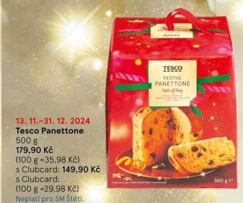 Panettone Tesco