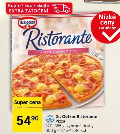 Pizza mražená Ristorante Dr. Oetker