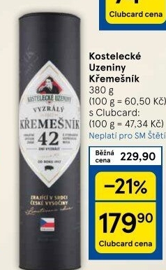 Salám Křemešník Kostelecké uzeniny - dárkové balení
