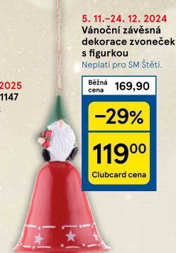 Vánoční závěsné dekorace