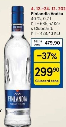 Vodka Finlandia