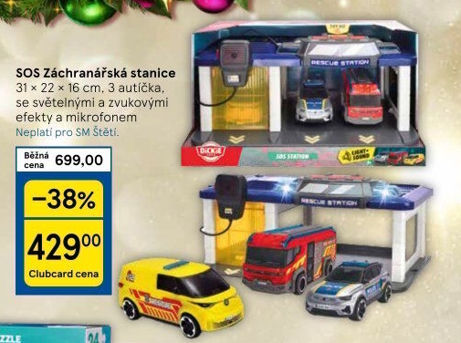 Záchranářská stanice Dickie Toys
