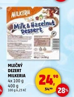 Dezert mléčný Milkeria