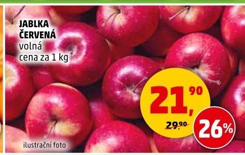 Jablka červená