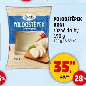Sýr Polooštěpek Boni