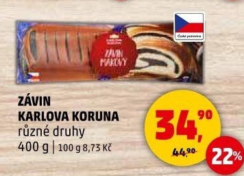 Závin Karlova Koruna