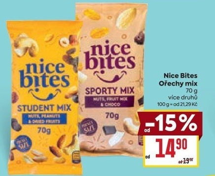 Mix ořechů a ovoce Nice Bites