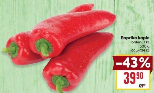 Paprika červená kapie