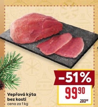 Vepřová kýta bez kosti