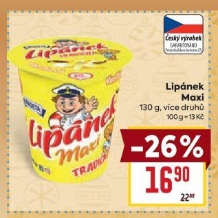 Dezert Lipánek Madeta