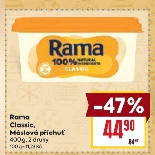 Margarín Classic Rama