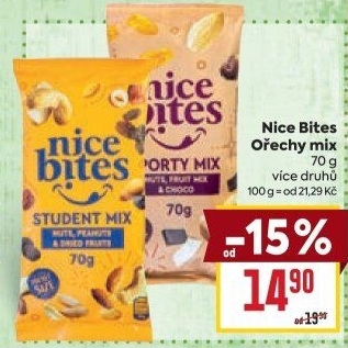 Mix ořechů a ovoce Nice Bites