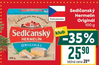 Sýr Hermelín Sedlčanský