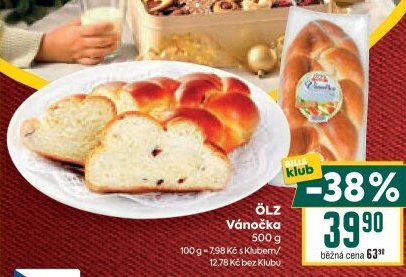 Vánočka Ölz