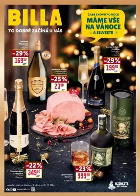 akční leták BILLA 4.12.2024-31.12.2024