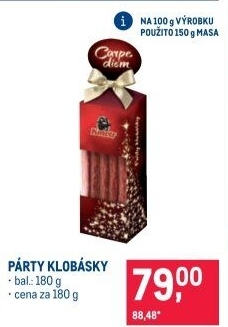 Párty klobásky Kmotr