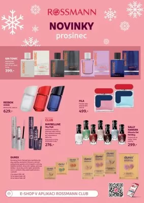 akční leták ROSSMANN drogerie 4.12.2024-17.12.2024