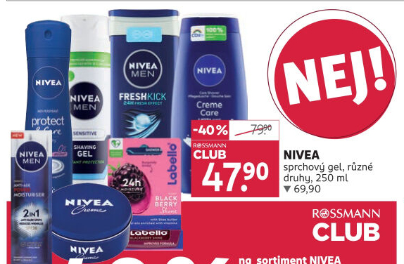 Sprchový gel Nivea