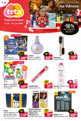 akční leták Teta drogerie 5.12.2024-27.12.2024