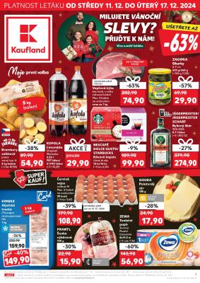 akční leták Kaufland 11.12.2024-17.12.2024