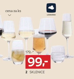 SKLENICE NA ČERVENÉ VÍNO