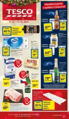 akční leták Tesco 11.12.2024-17.12.2024