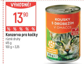 Konzerva pro kočky Korrekt