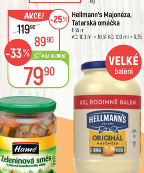 Tatarská omáčka Hellmann'